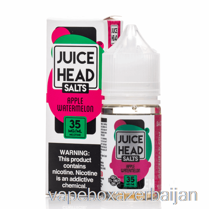 Vape Smoke Apple Watermelon - Juice Head Salts - 30mL 50mg